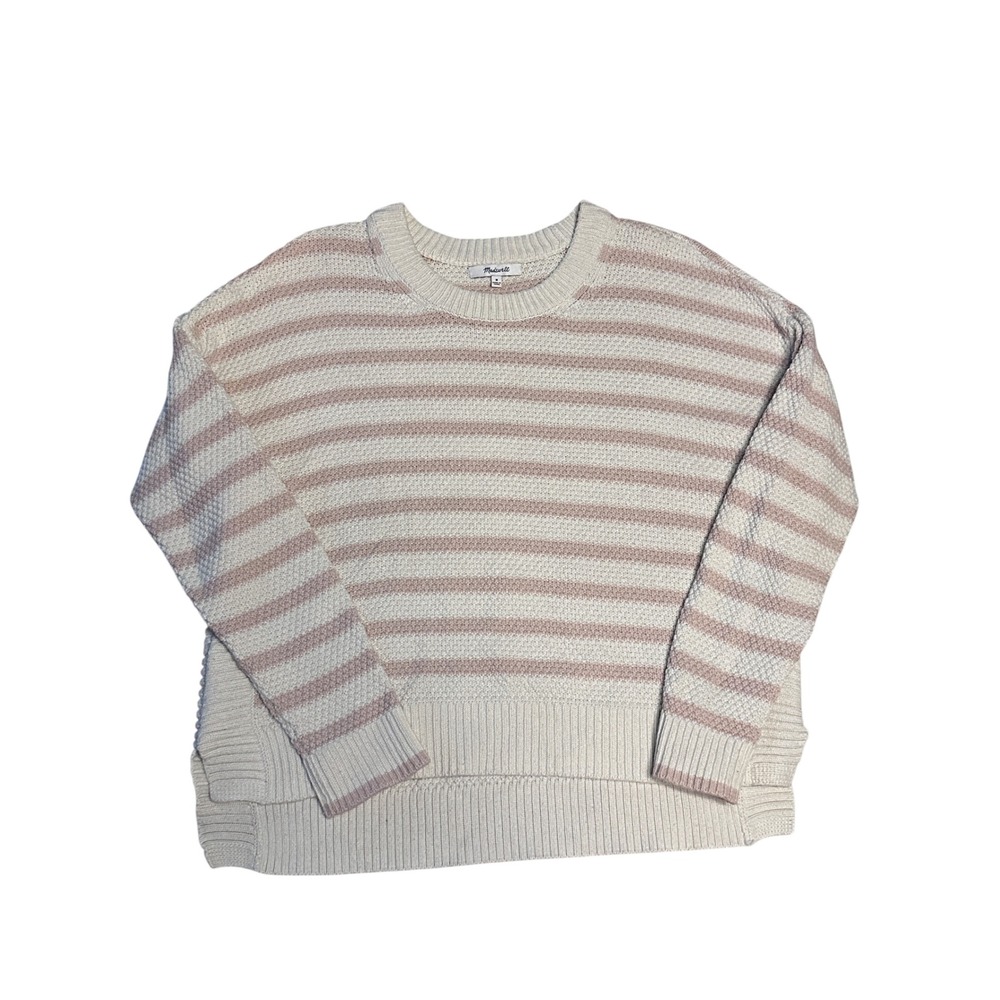 Madewell Striped Pickford‎ Pullover Sweater Medium